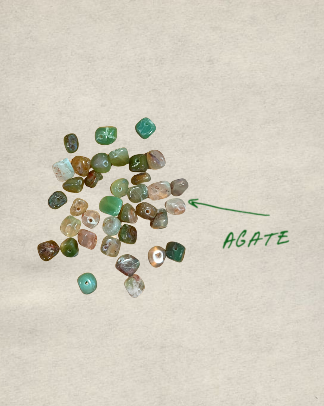 GREEN - DIY Bagcharm Set