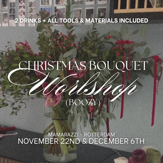 Dec 6th - Sip 'n Bloom - Christmas Bouquets Edition - Rotterdam